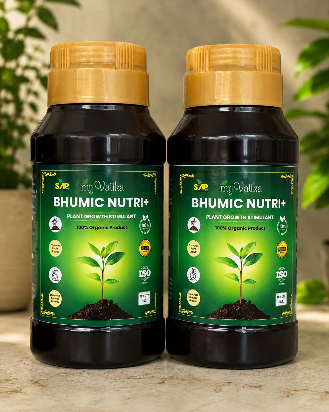 Humic Acid + Fulvic Acid + Potash + Trace Elements , Bhumic Nutri+ - SAP My Vatika